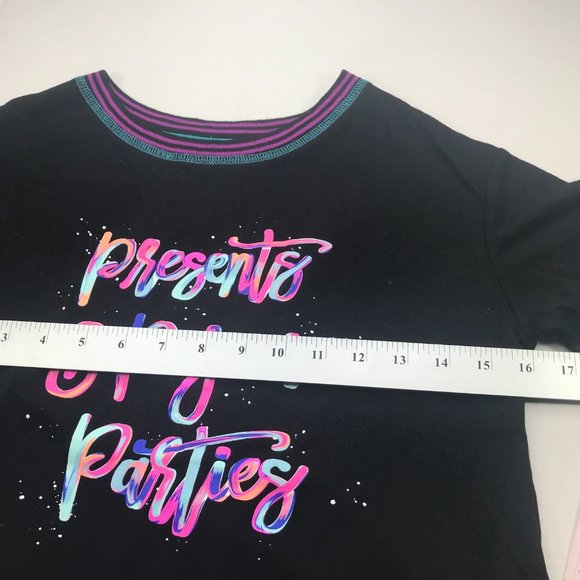 More Than Magic Girl's Short Sleeve Top Presents & PJ Parties Large 10-12 New - Picture 9 of 12